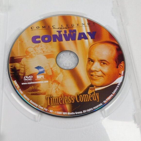 Comic Legends Tim Conway DVD 2007 Timeless Comedy Bing Crosby Phil Harris VG+ - Picture 3 of 4